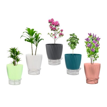 Self Watering Flower Pots for Plants, Home Indoor