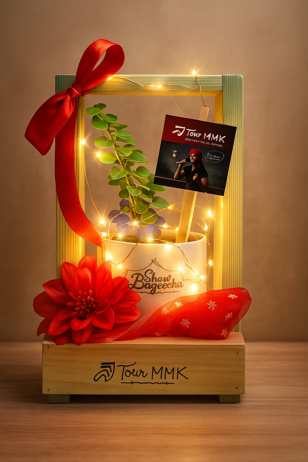 SS keervani gift tour - showbageecha