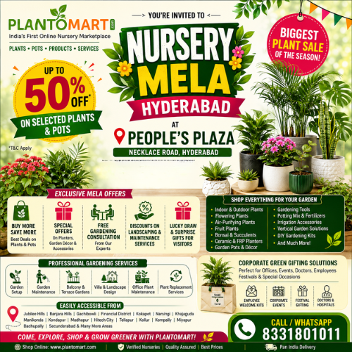 Nursery Mela Hyderabad